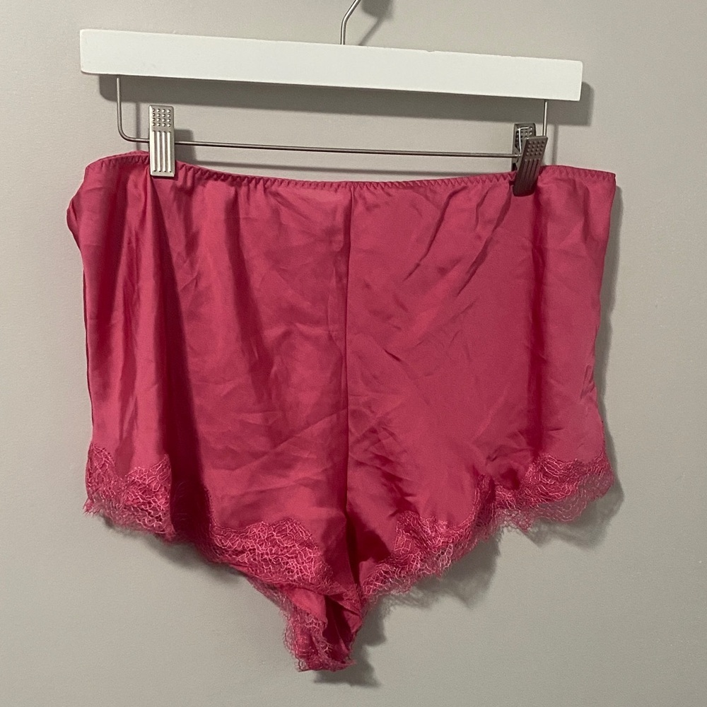 Victoria's Secret Pink Satin Shorts -NWOT